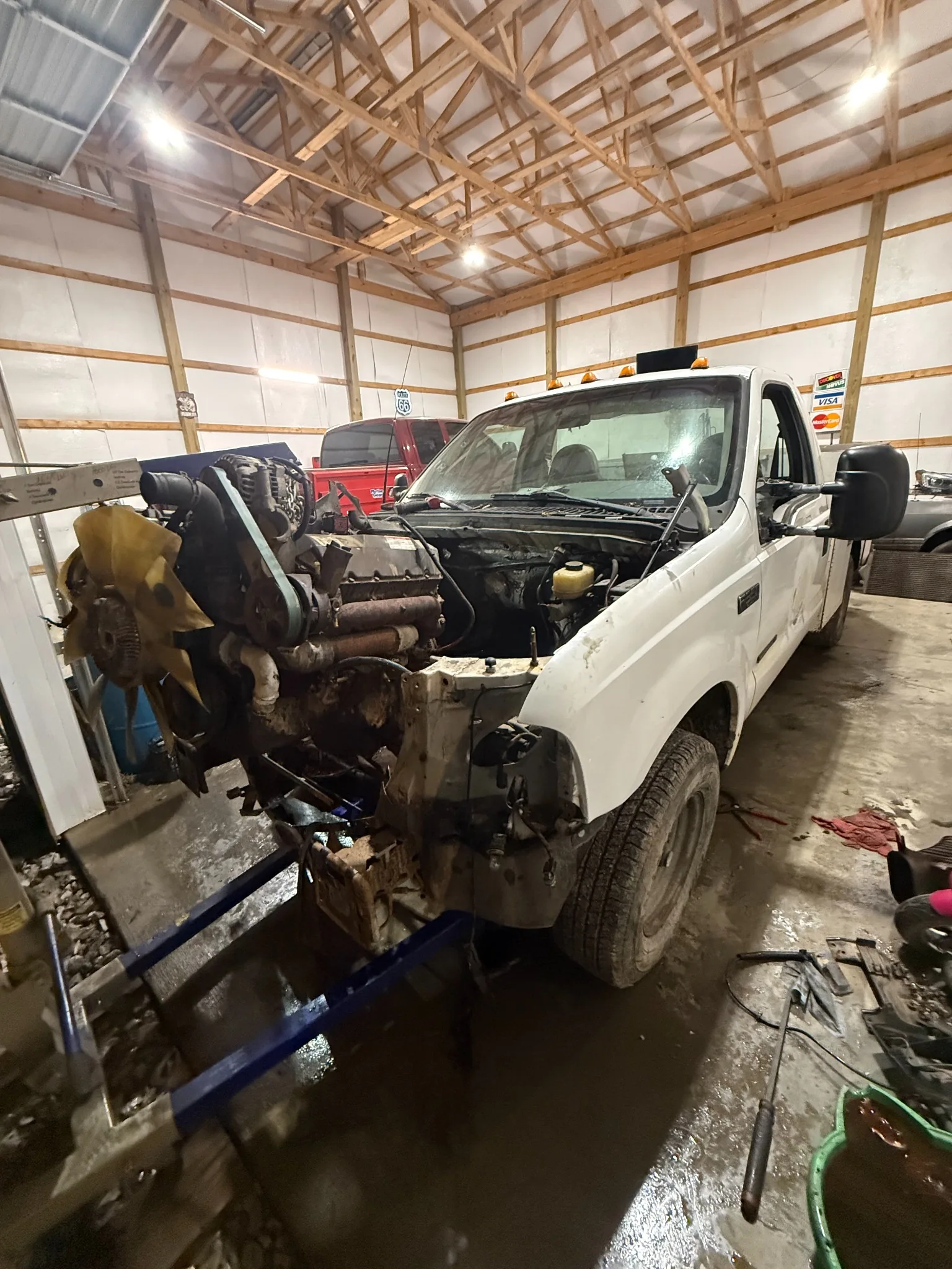Engine removal project completed by EP Customs