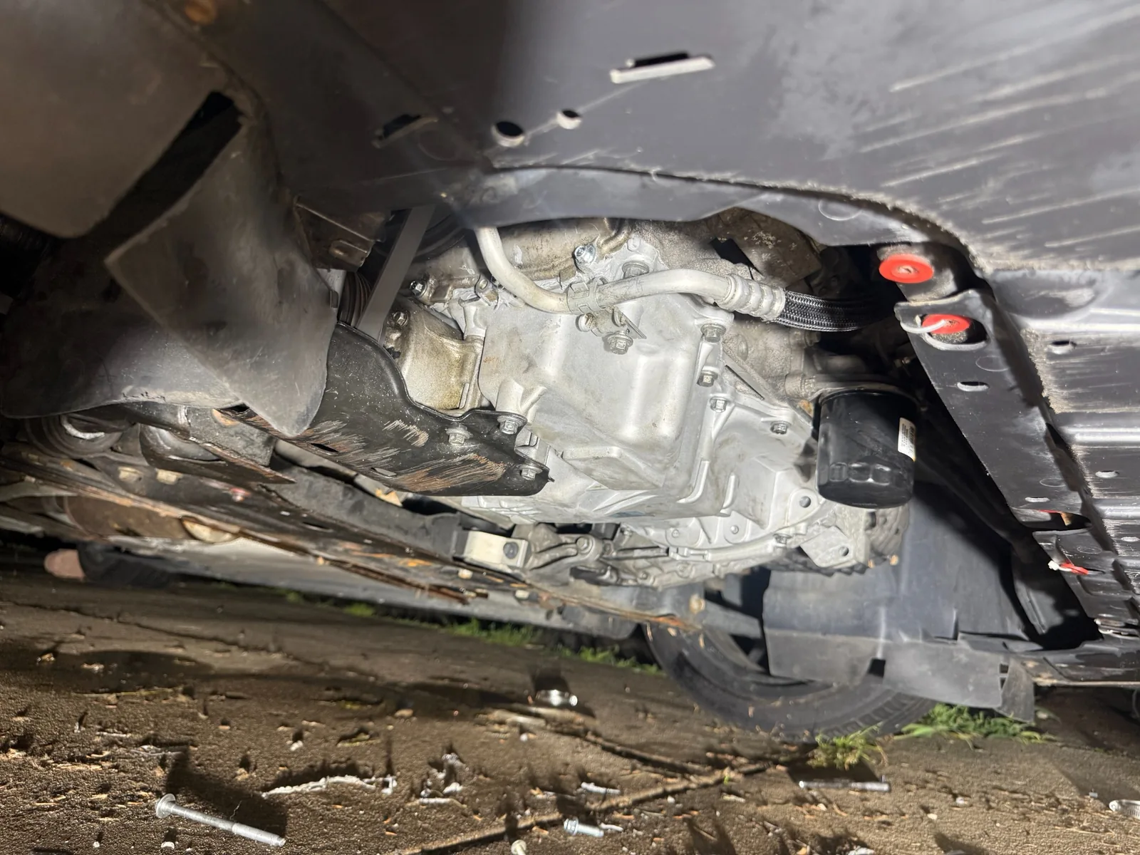 Transmission and underbody repair